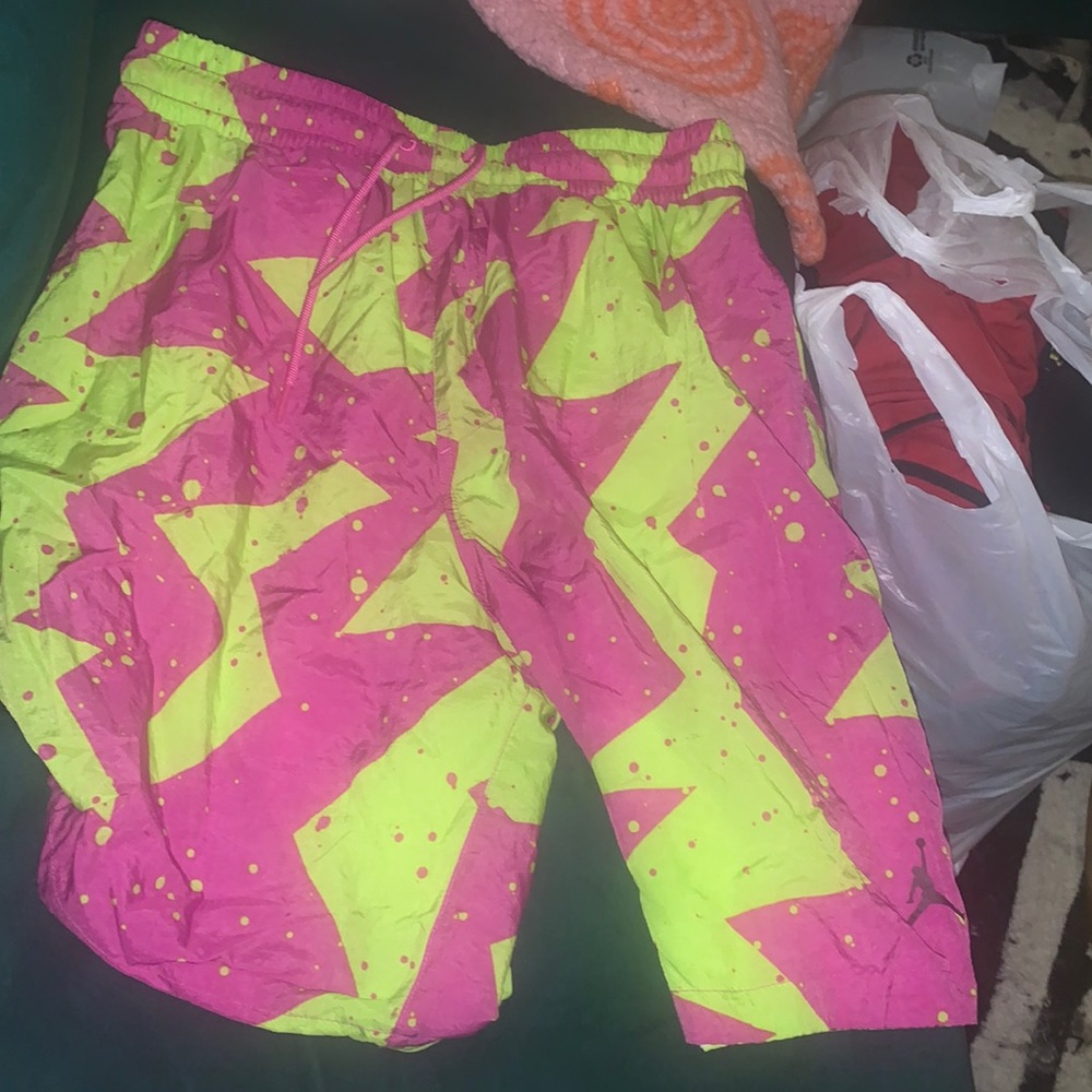 Jordan Large Neon Colors Swimming Trunks